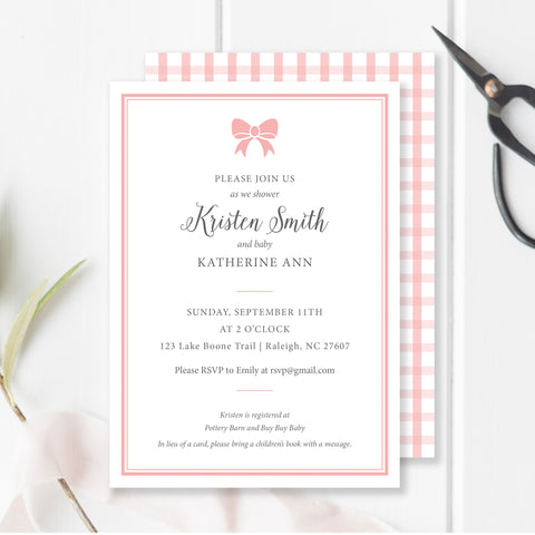 With A Bow Invitation