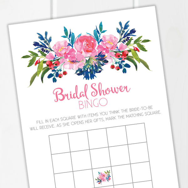 Bridal Shower Bingo