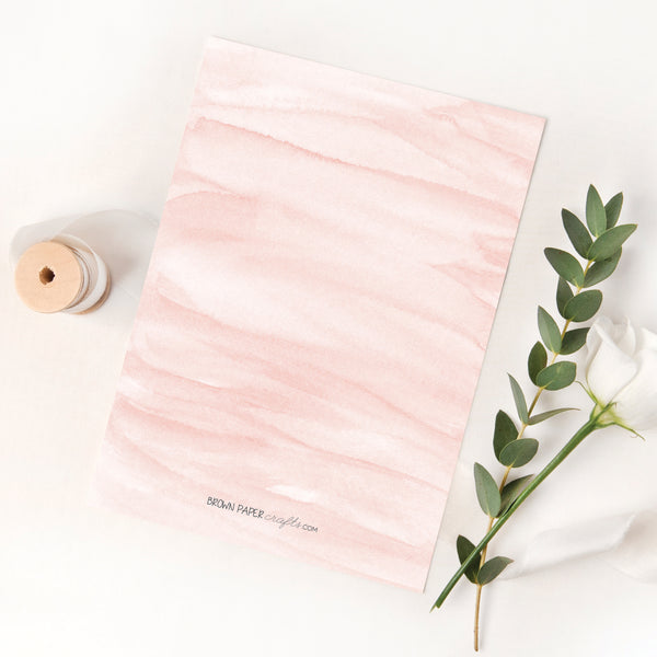 Watercolor Floral Bridal Shower Invitation