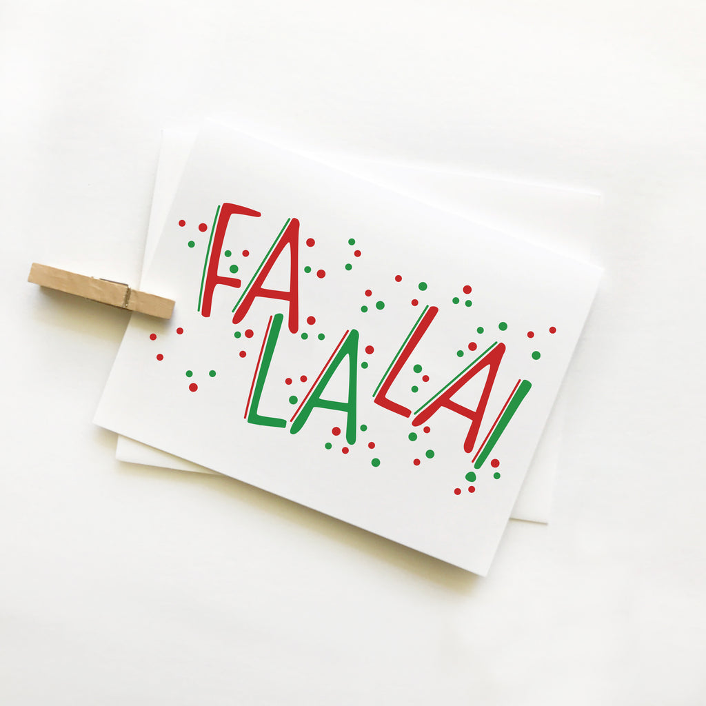 Fa La La Card