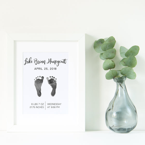 Newborn Footprints