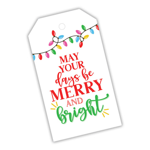 Merry and Bright Gift Tags