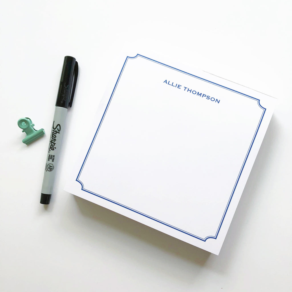 Double Border Notepad