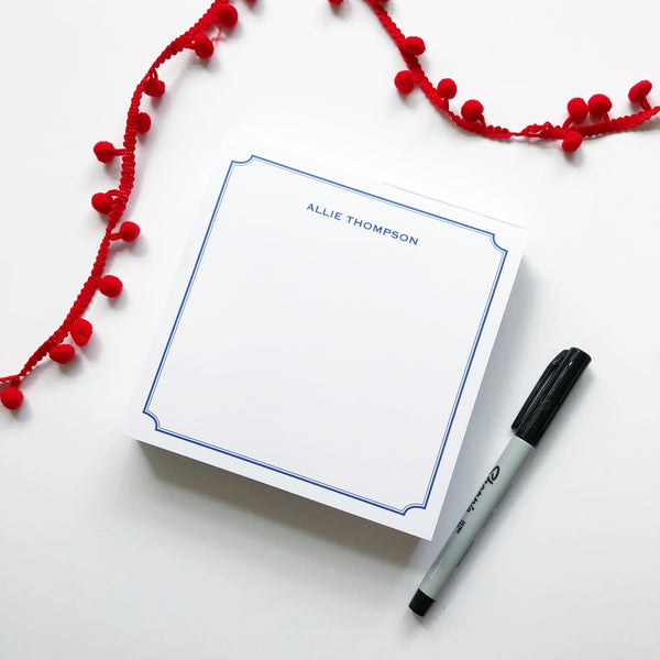 Double Border Notepad