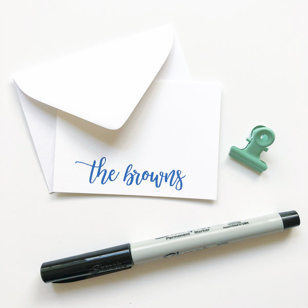 Family Enclosure Card