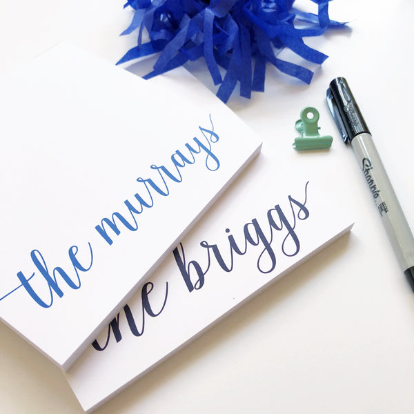 Classic Script Notepad
