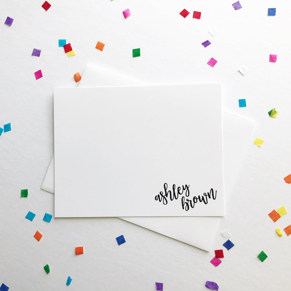 Contemporary Notecards