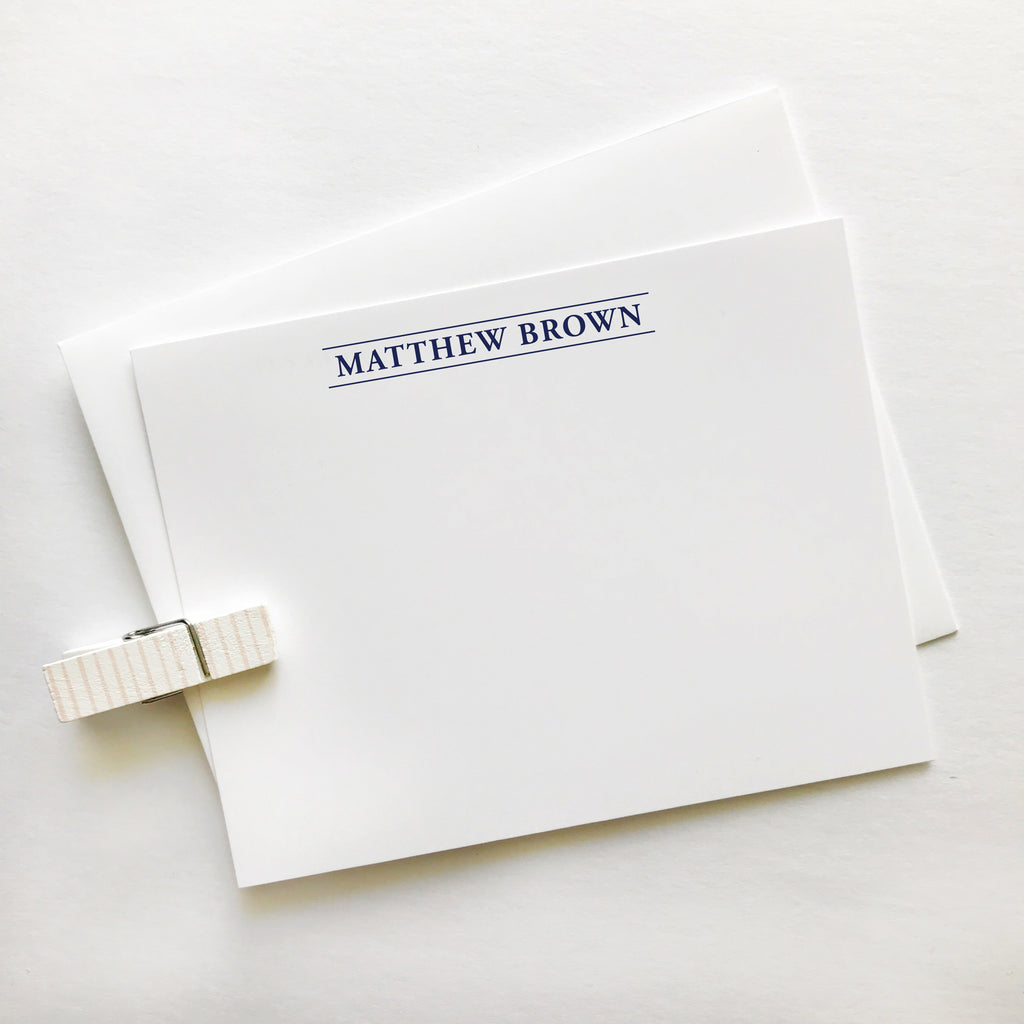 Business Block Notecards