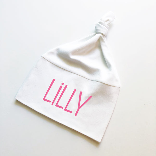 Knotted Baby Hat