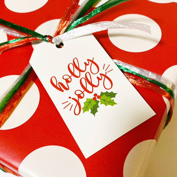 Holly Jolly Gift Tags