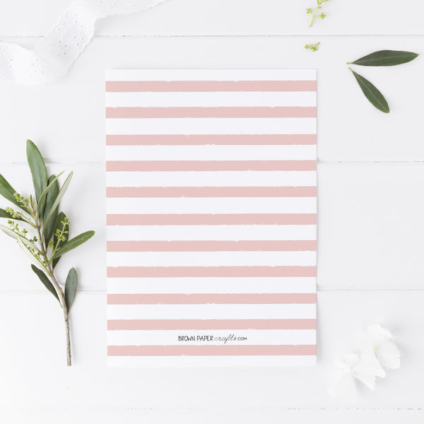 Floral Bridal Luncheon Invitation