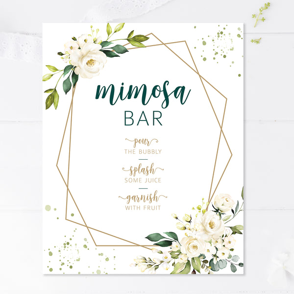 Mimosa Bar Sign