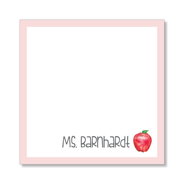 Teacher Apple Notepad