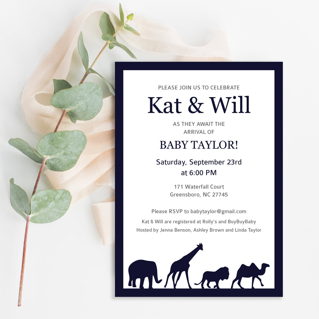 Safari Baby Shower