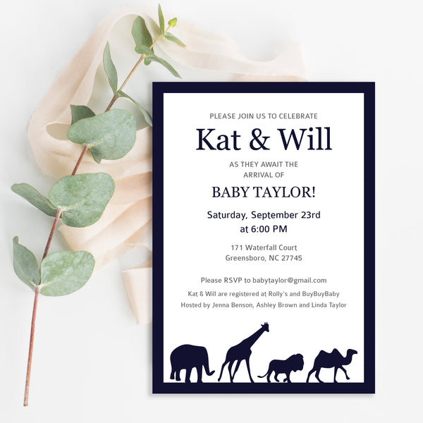 Safari Baby Shower
