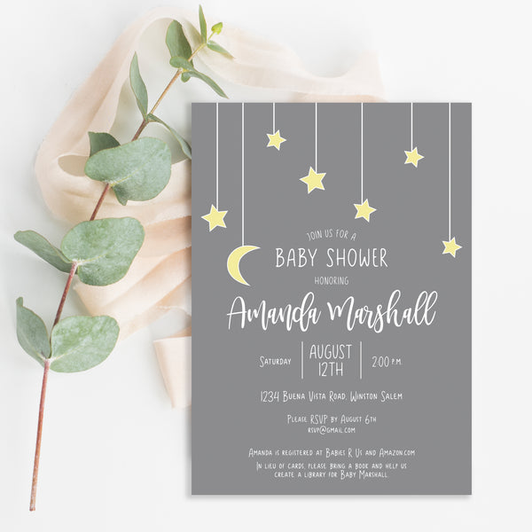 Stars and Moon Shower