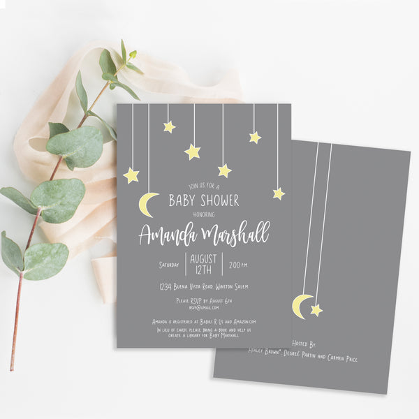 Stars and Moon Shower