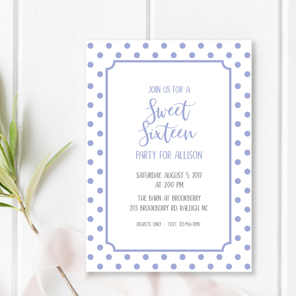 Sweet Sixteen Party