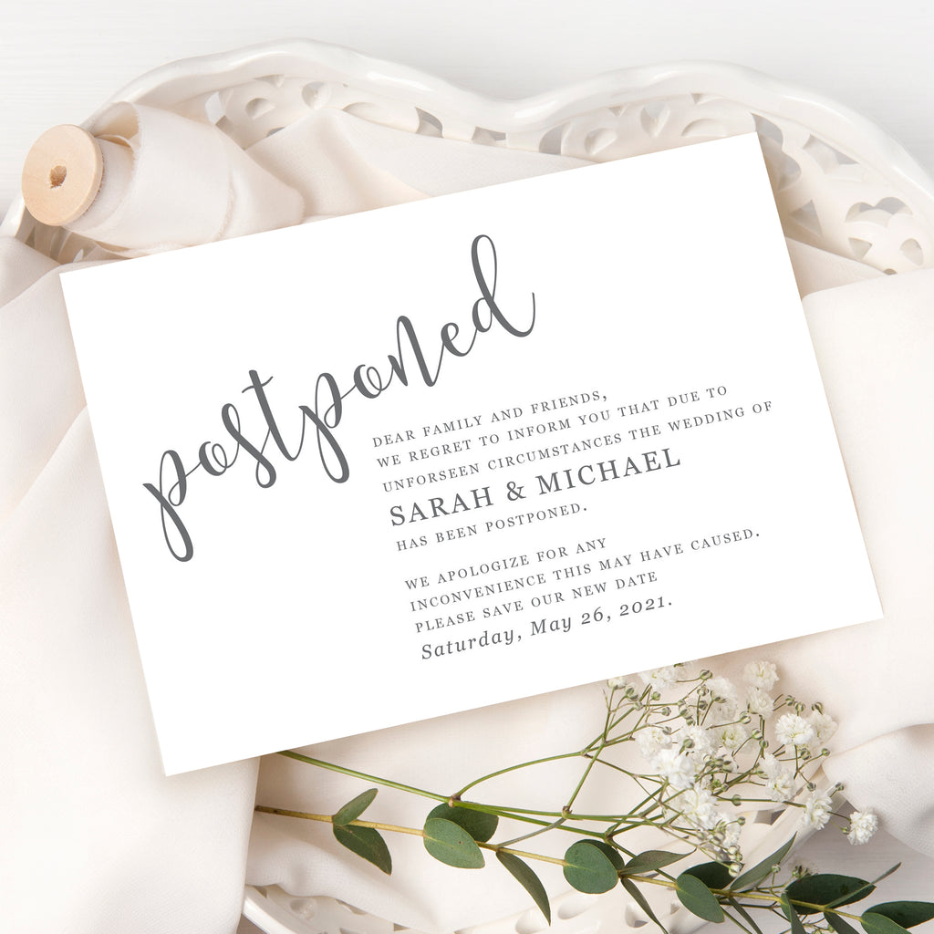 Postponed Wedding