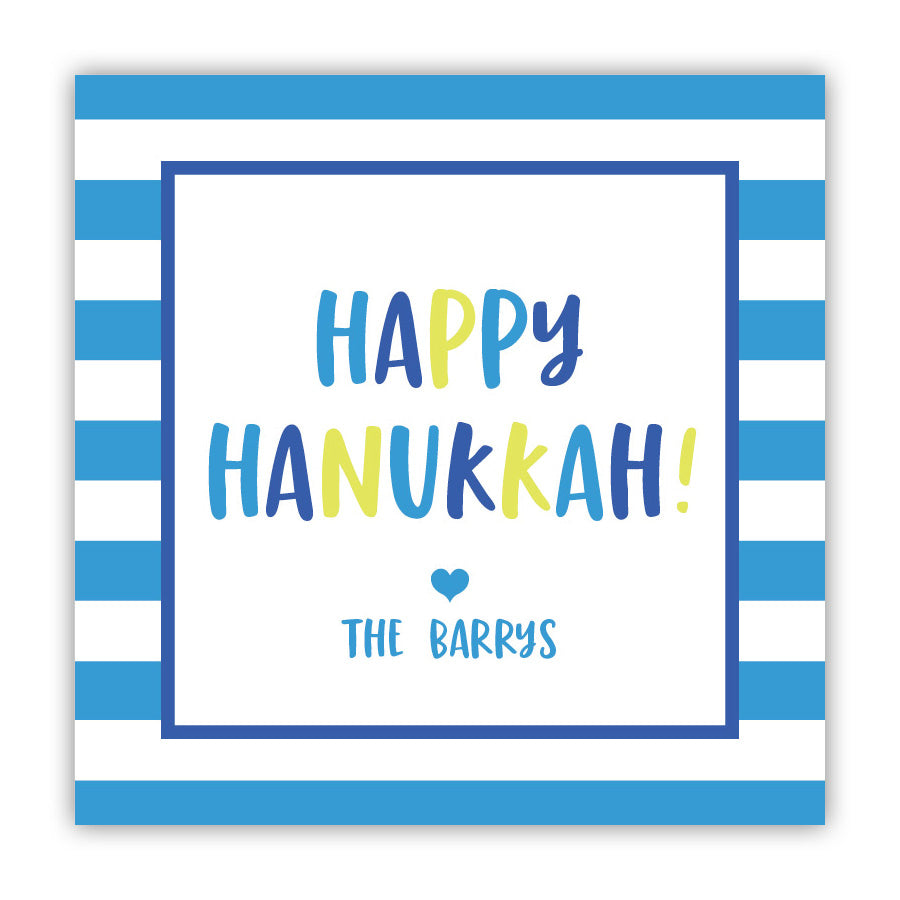 Happy Hanukkah Stickers