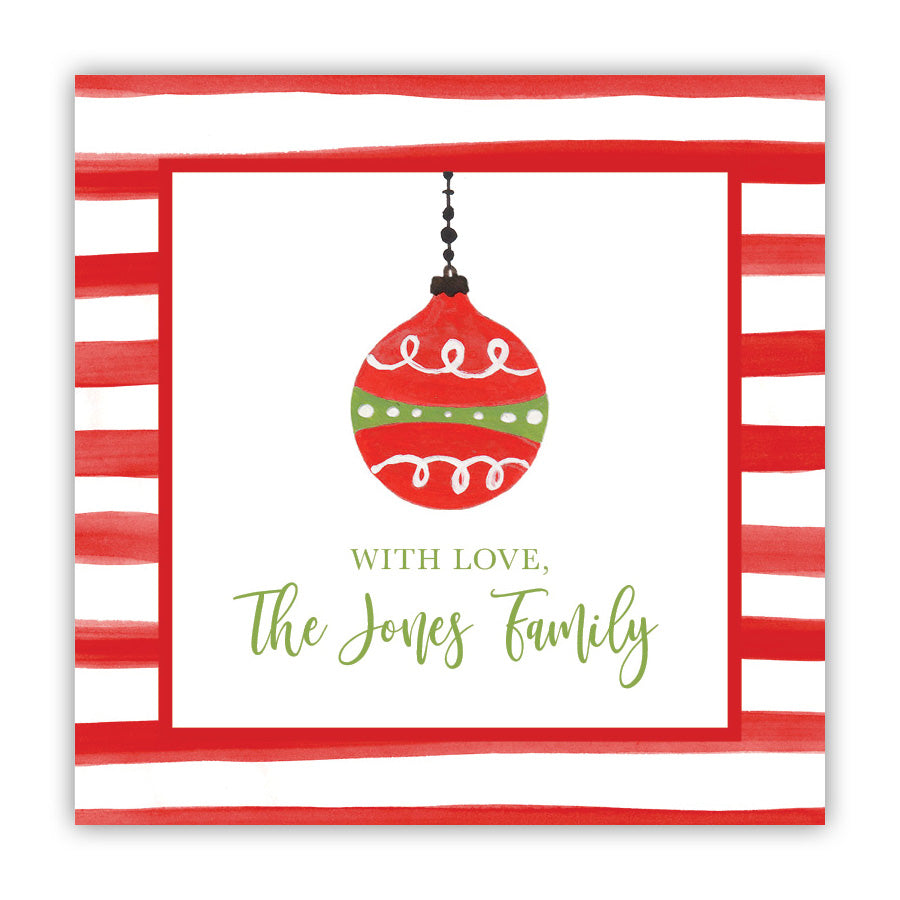 Ornament Stripe Stickers
