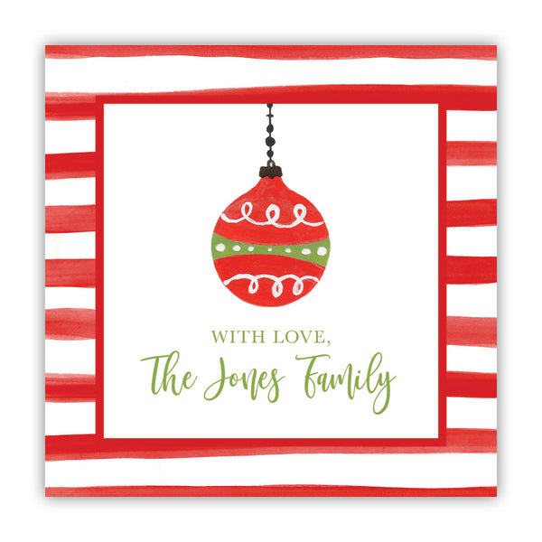 Ornament Stripe Stickers
