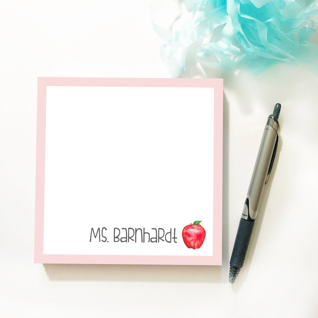 Teacher Apple Notepad