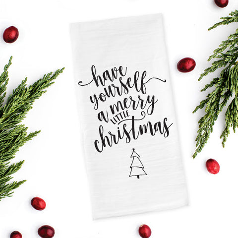 Christmas Tea Towel
