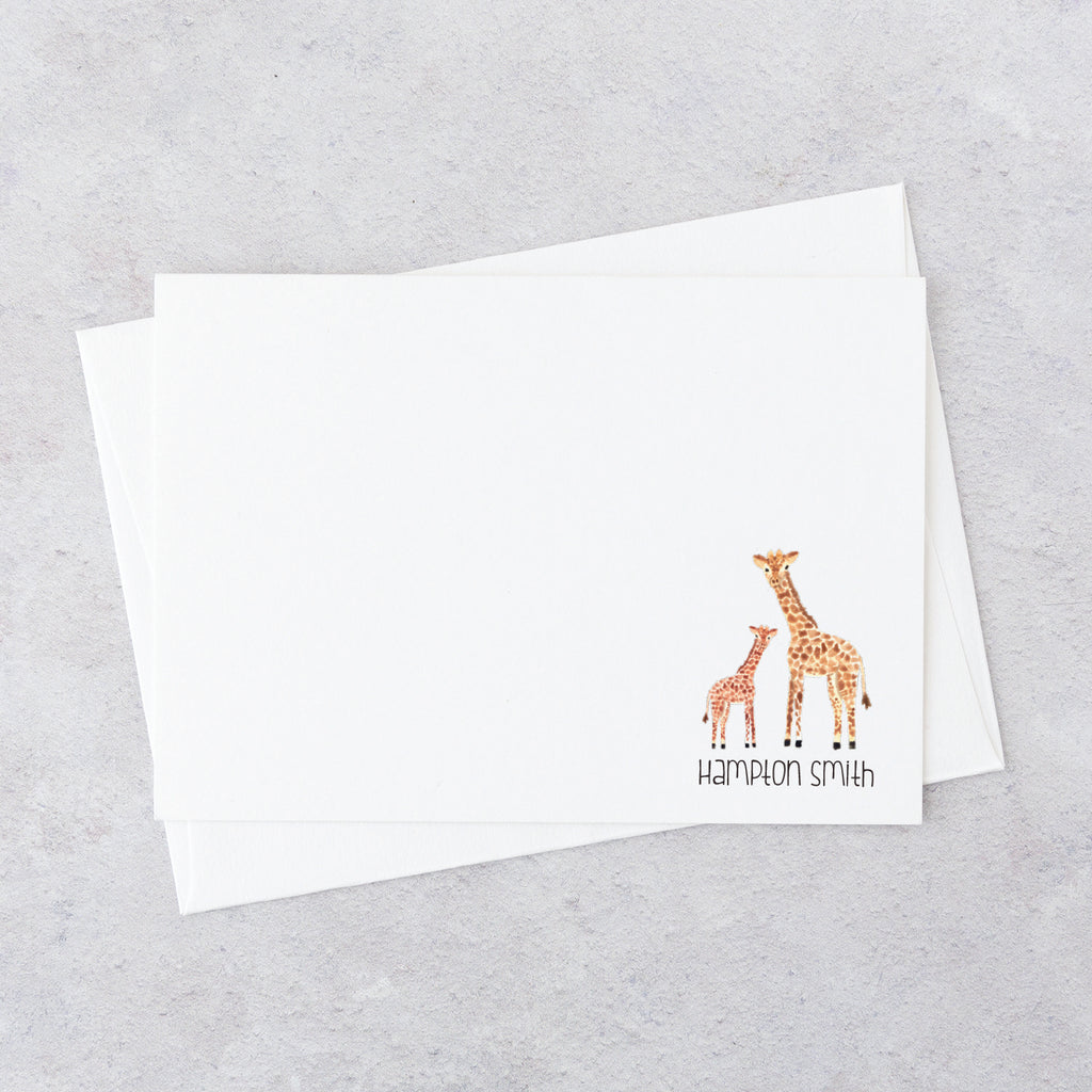 Baby Giraffe Notecards