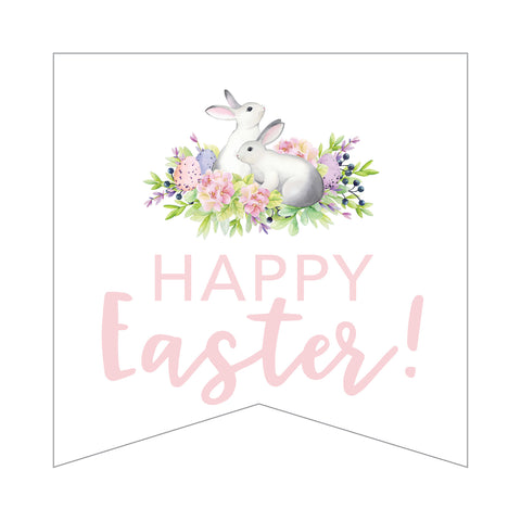 FREE Happy Easter Bunny Tags