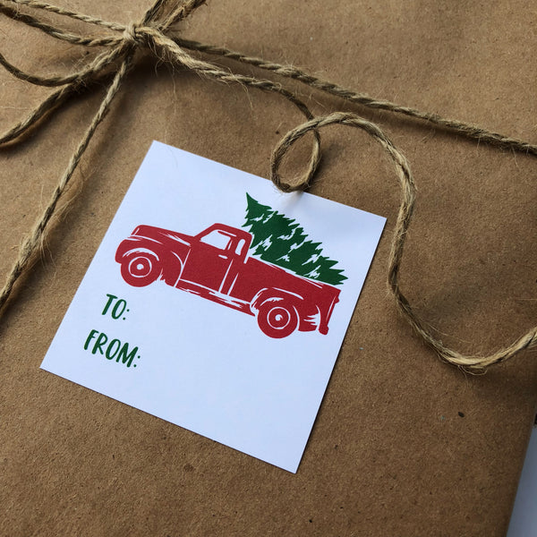 Truck & Tree Stickers