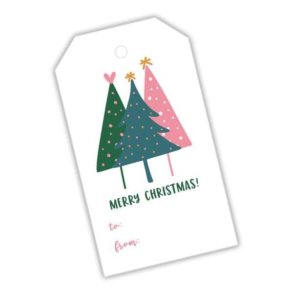 Modern Trees Gift Tags – Brown Paper Crafts