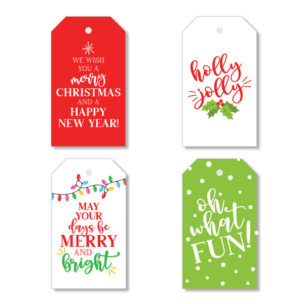 Variety Pack Christmas Tags